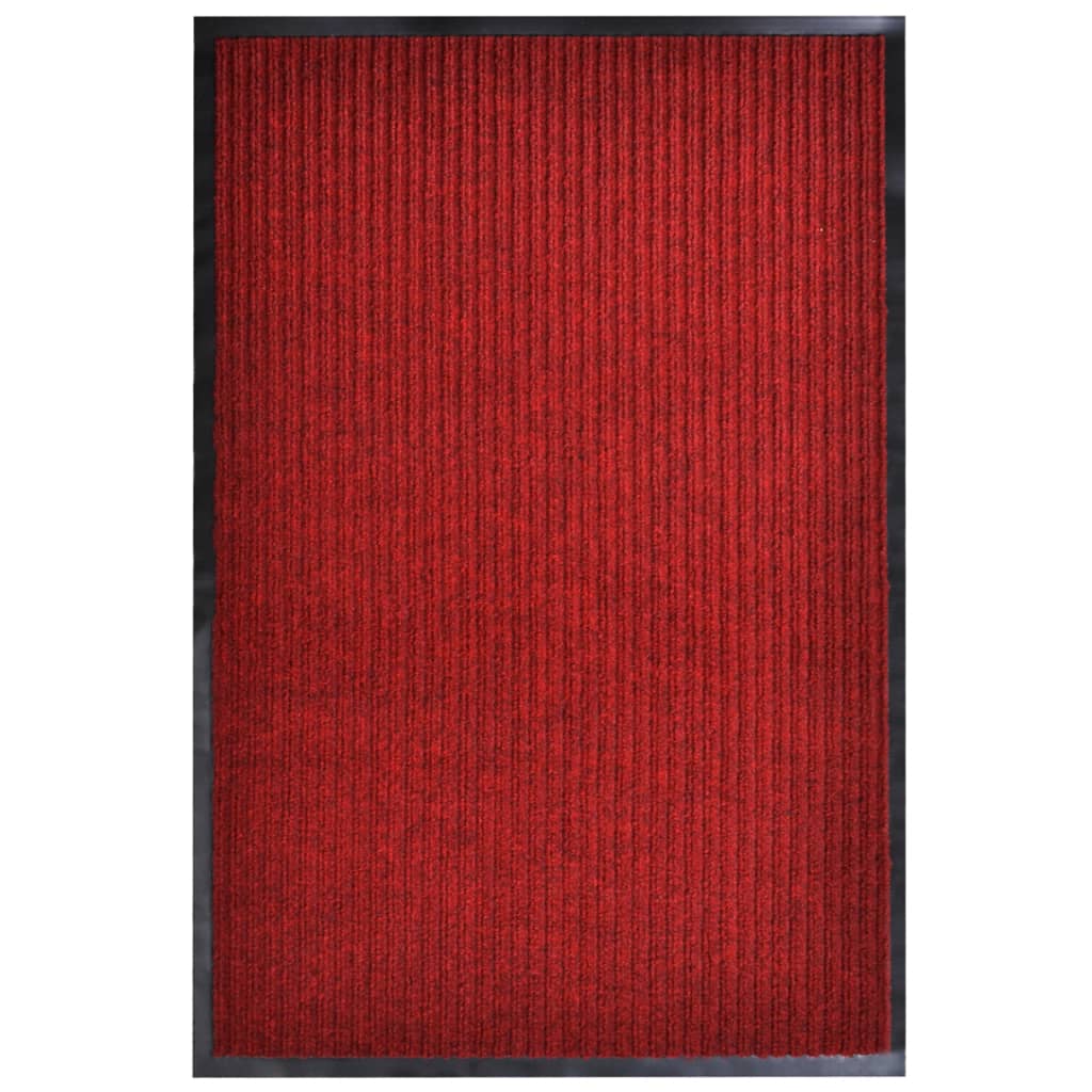Berkfield Door Mat Red 117x220 cm PVC