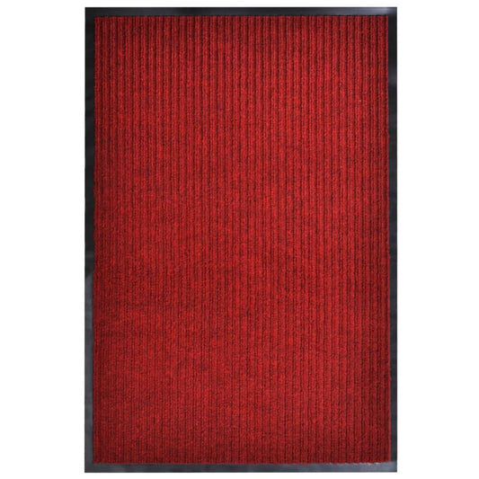 Berkfield Door Mat Red 117x220 cm PVC