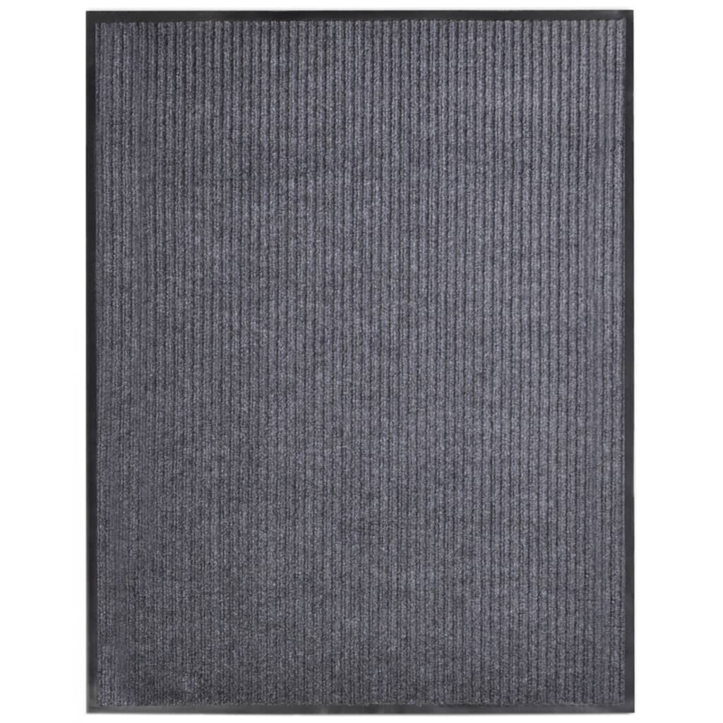 Berkfield Door Mat Grey 117x220 cm PVC
