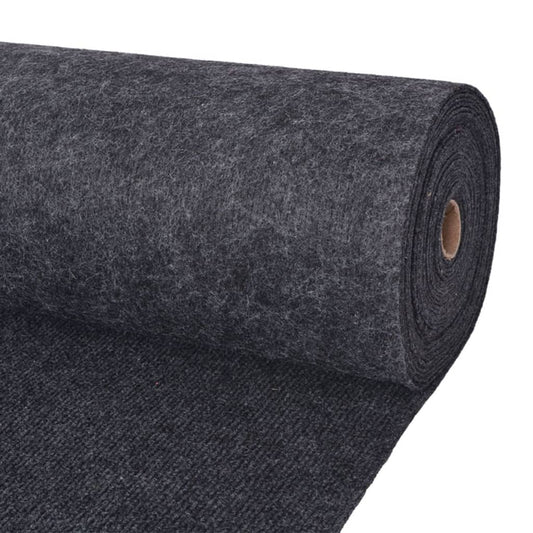 Berkfield Exhibition Carpet Rib 1.2x10 m Anthracite