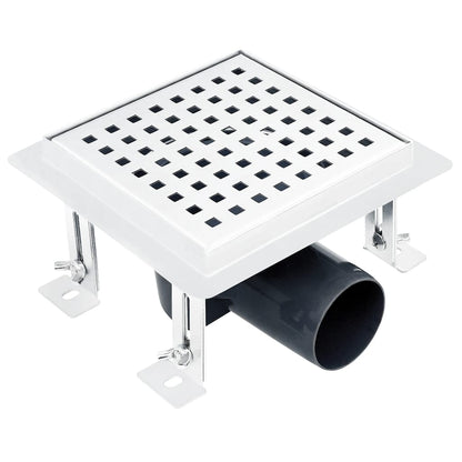 Berkfield Shower Drain 15x15 cm Stainless Steel