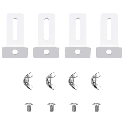 Berkfield Shower Drain 15x15 cm Stainless Steel