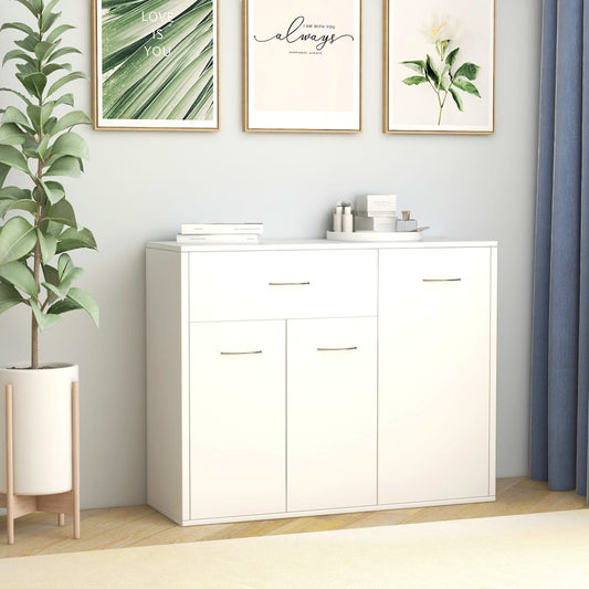 Berkfield Sideboard White 88x30x70 cm Engineered Wood