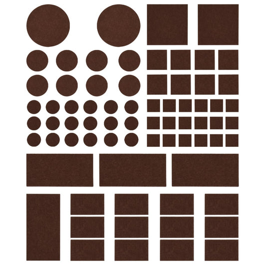Berkfield Felt Floor Protectors 72 pcs