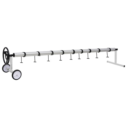 Berkfield Pool Cover Roller with Stainless Steel Base
