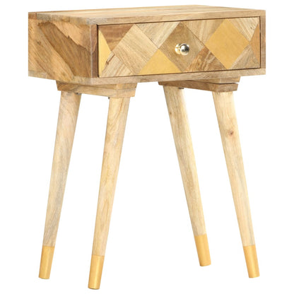 Berkfield Bedside Cabinet 43x30x58 cm Solid Mango Wood