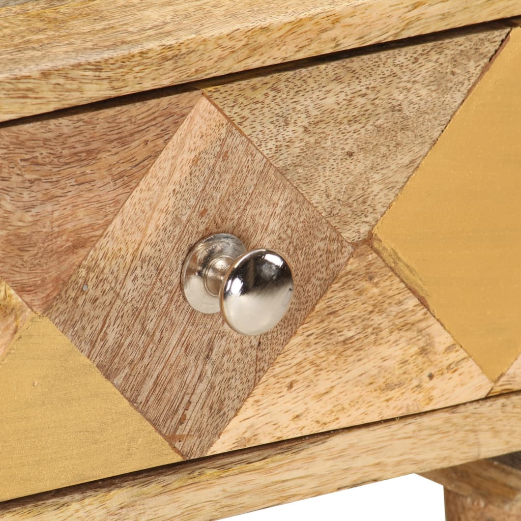 Berkfield Bedside Cabinet 43x30x58 cm Solid Mango Wood