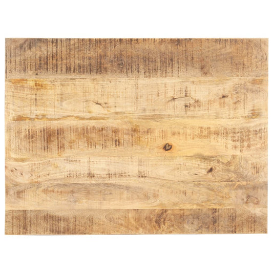 Berkfield Table Top Solid Mango Wood 15-16 mm 80x60 cm