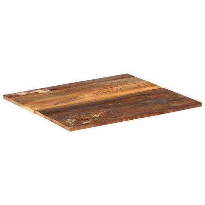 Berkfield Rectangular Table Top 60x70 cm 15-16 mm Solid Reclaimed Wood