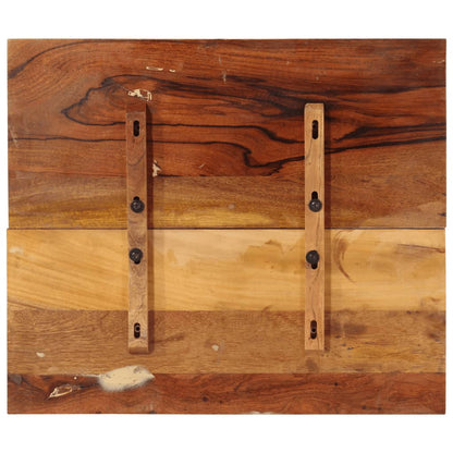 Berkfield Rectangular Table Top 60x70 cm 15-16 mm Solid Reclaimed Wood