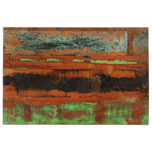 Berkfield Rectangular Table Top 60x90 cm 15-16 mm Solid Reclaimed Wood