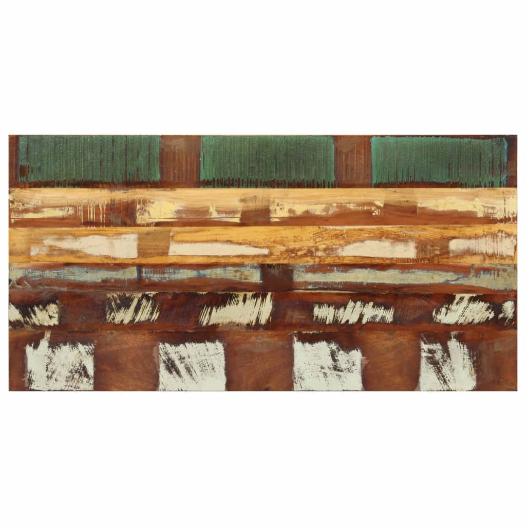 Berkfield Rectangular Table Top 60x120 cm 15-16 mm Solid Reclaimed Wood