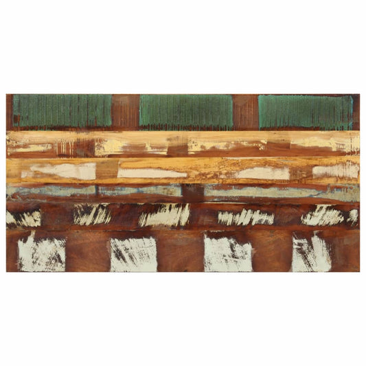 Berkfield Rectangular Table Top 60x120 cm 15-16 mm Solid Reclaimed Wood