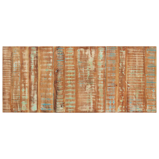 Berkfield Rectangular Table Top 60x140 cm 15-16 mm Solid Reclaimed Wood