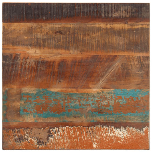 Berkfield Square Table Top 60x60 cm 25-27 mm Solid Reclaimed Wood