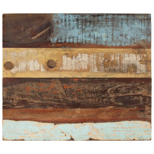 Berkfield Rectangular Table Top 60x70 cm 25-27 mm Solid Reclaimed Wood
