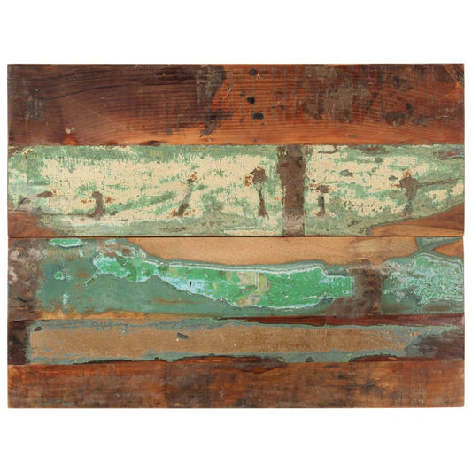 Berkfield Rectangular Table Top 60x80 cm 25-27 mm Solid Reclaimed Wood