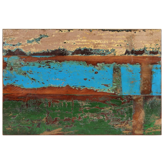 Berkfield Rectangular Table Top 60x90 cm 25-27 mm Solid Reclaimed Wood