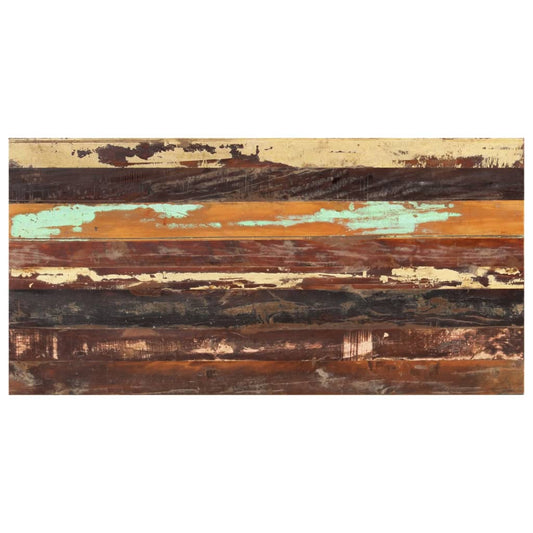Berkfield Rectangular Table Top 60x120 cm 25-27 mm Solid Reclaimed Wood