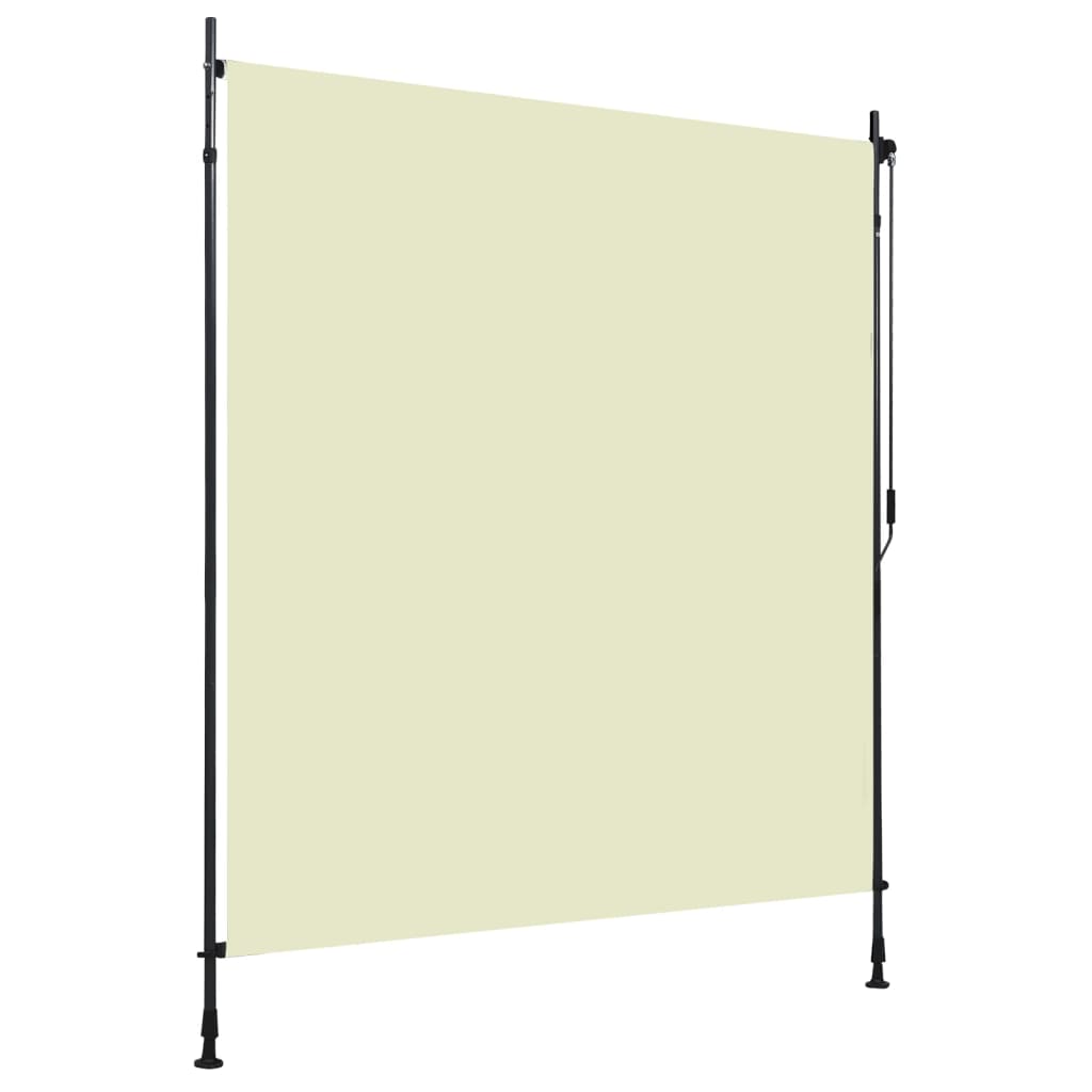 Berkfield Outdoor Roller Blind 200x270 cm Cream