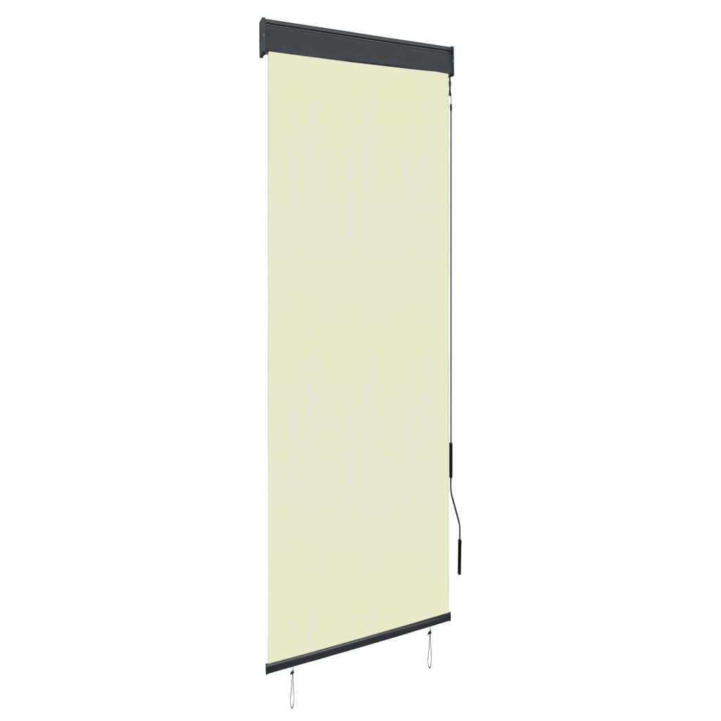 Berkfield Outdoor Roller Blind 60x250 cm Cream