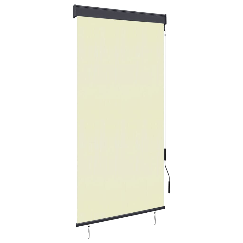 Berkfield Outdoor Roller Blind 80x250 cm Cream