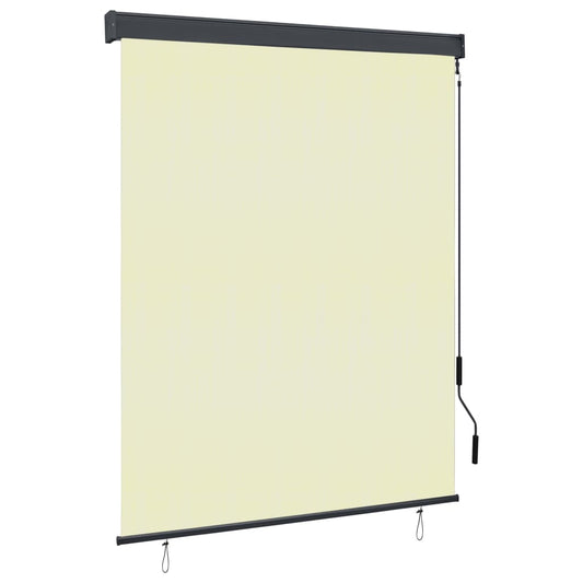 Berkfield Outdoor Roller Blind 140x250 cm Cream