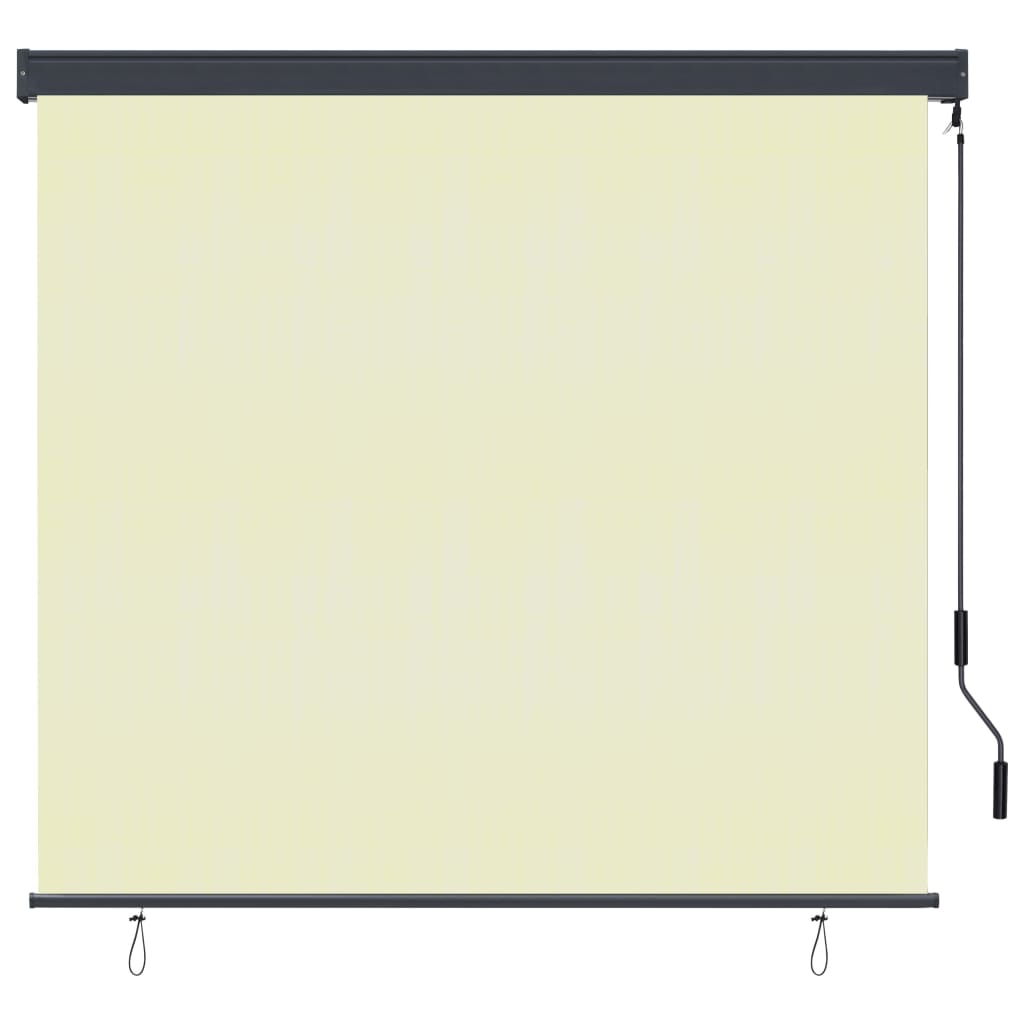 Berkfield Outdoor Roller Blind 170x250 cm Cream