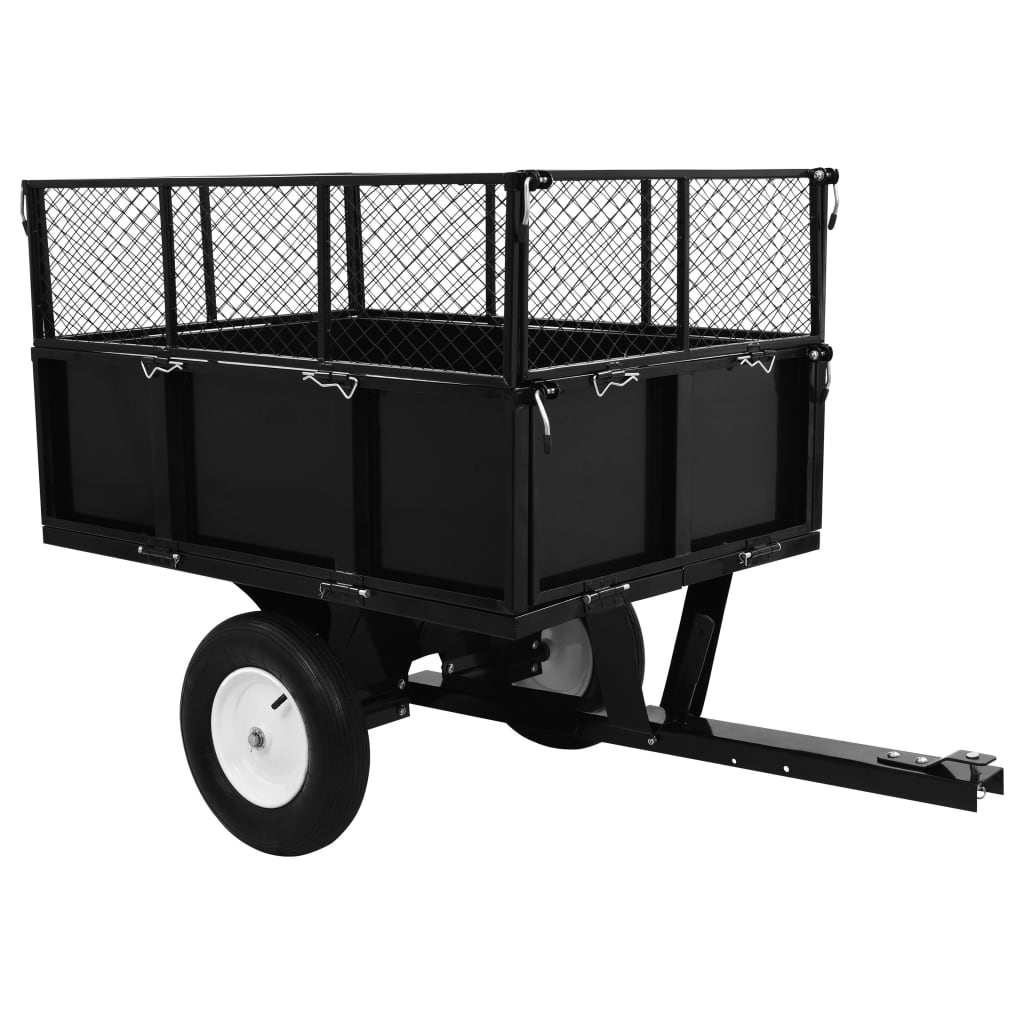 Berkfield Tipping Trailer for Lawn Mower 300 kg Load