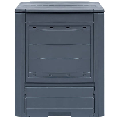 Berkfield Garden Composters 2 pcs Grey 60x60x73cm 520 L