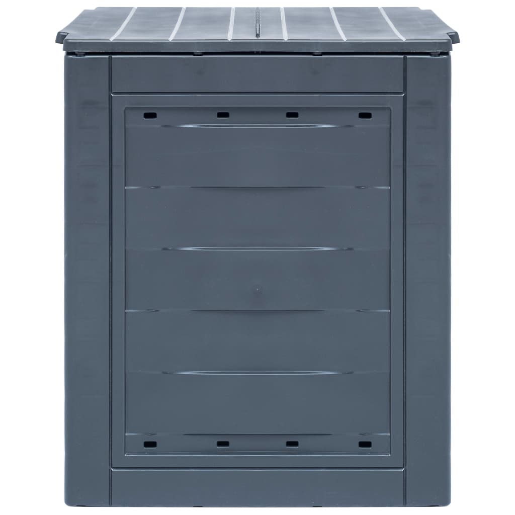 Berkfield Garden Composters 2 pcs Grey 60x60x73cm 520 L
