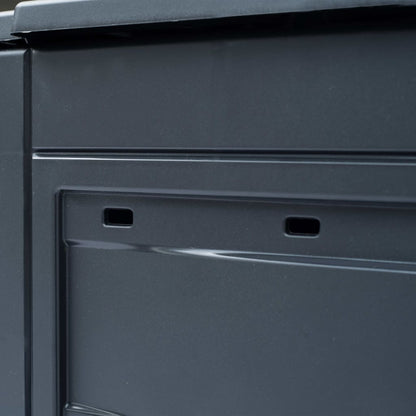 Berkfield Garden Composters 2 pcs Grey 60x60x73cm 520 L