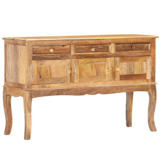 Berkfield Sideboard 110x35x75 cm Solid Mango Wood