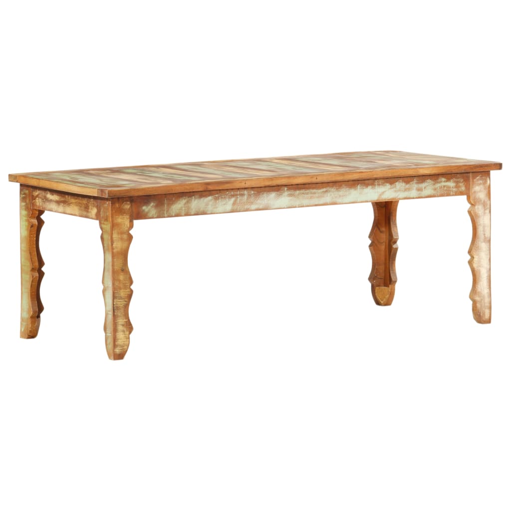 Berkfield Coffee Table 110x50x40 cm Solid Reclaimed Wood