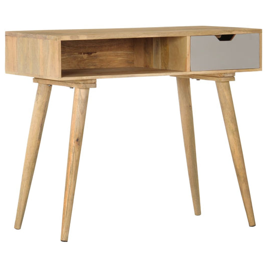Berkfield Console Table 89x44x76 cm Solid Mango Wood
