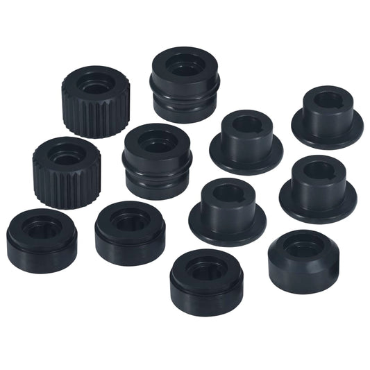 Berkfield Flange Nuts for Tube Beading Machine 12 pcs Steel
