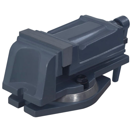 Berkfield Turntable Vice Machine Cast Iron 100 mm