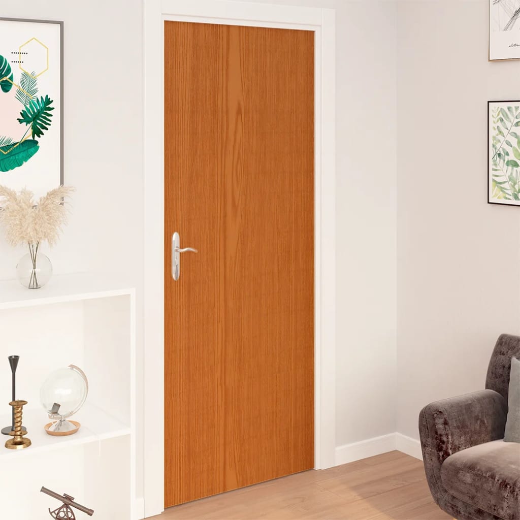 Berkfield Self-adhesive Door Films 2 pcs Light Oak 210x90 cm PVC