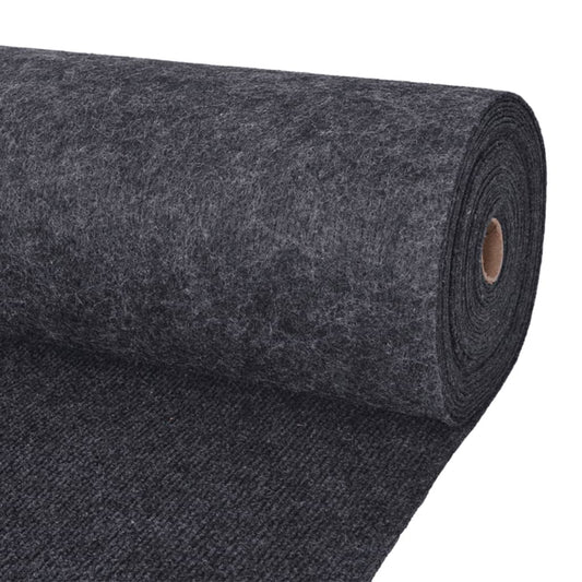 Berkfield Exhibition Carpet Rib 1.2x20 m Anthracite