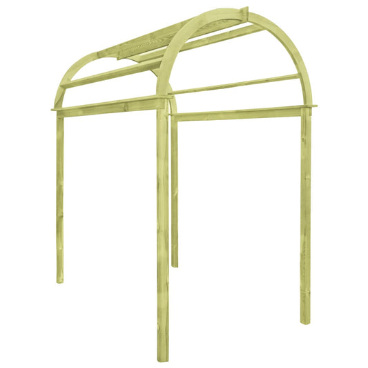 Berkfield Trellis Arch 125x150x235 cm Impregnated Pinewood