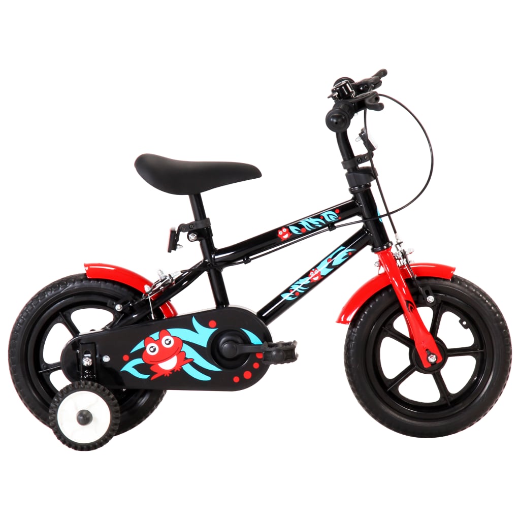 Berkfield Kids Bike 12 inch Black and Red