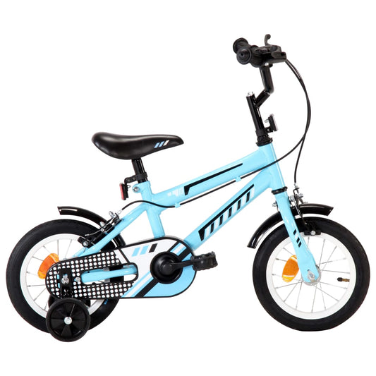 Berkfield Kids Bike 12 inch Black and Blue