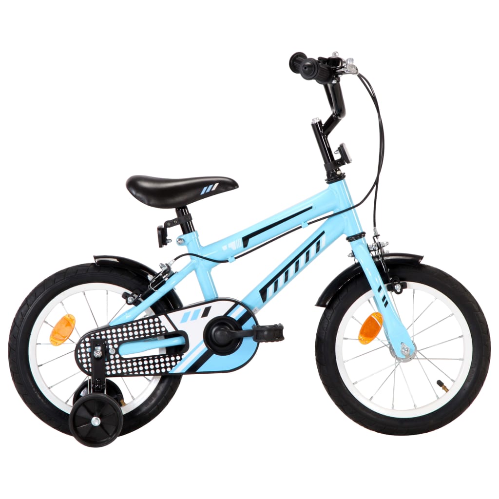 Berkfield Kids Bike 14 inch Black and Blue