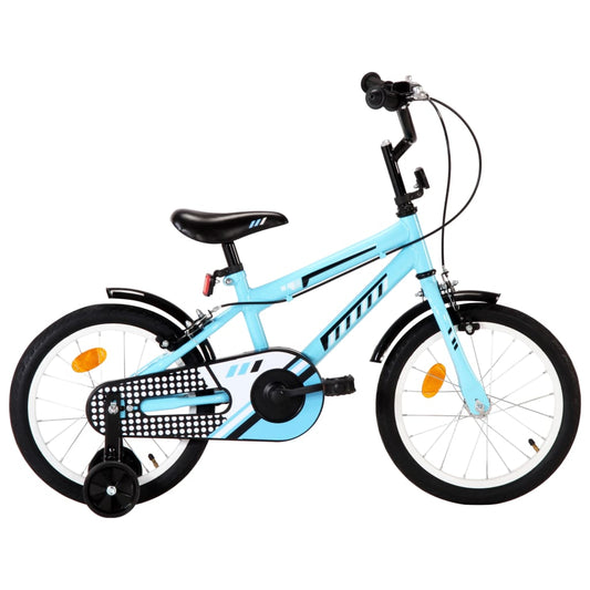 Berkfield Kids Bike 16 inch Black and Blue