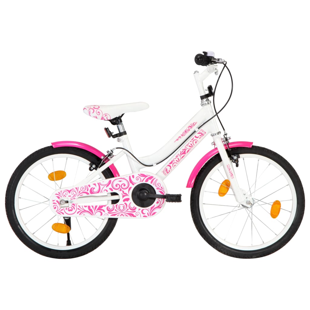 Berkfield Kids Bike 18 inch Pink and White