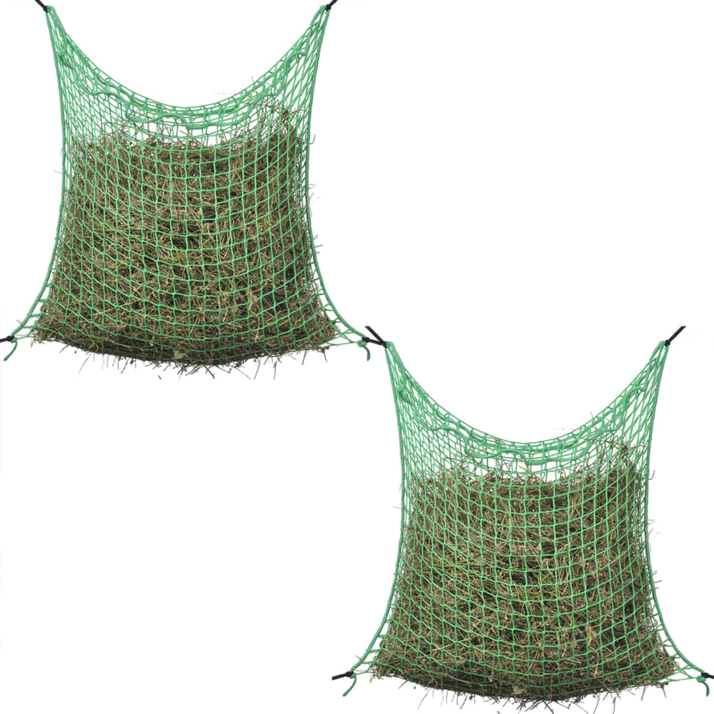 Berkfield Hay Nets 2 pcs Square 0.9x2 m PP