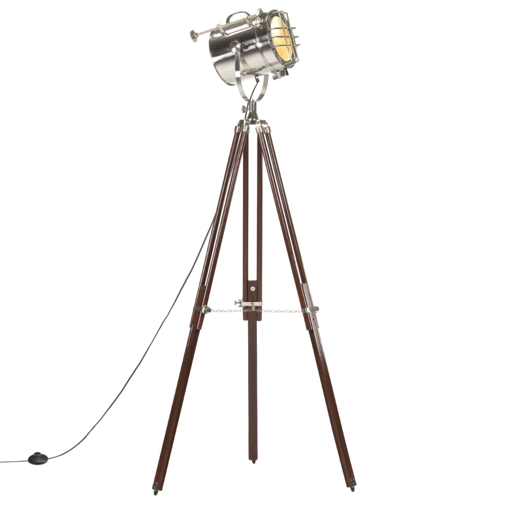 Berkfield Tripod Floor Lamp Solid Mango Wood 180 cm