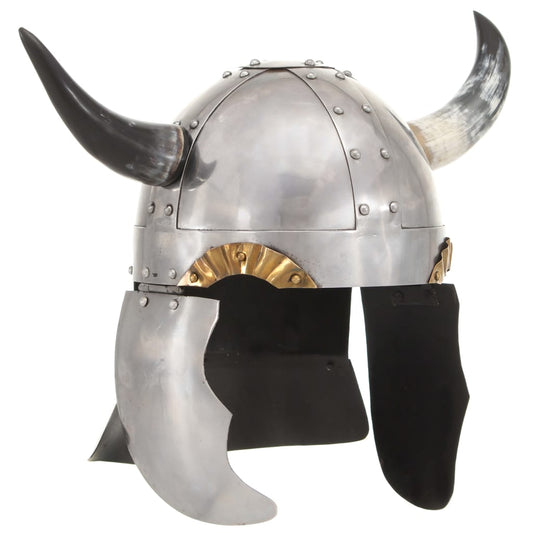Berkfield Fantasy Viking Helmet LARP Silver Steel
