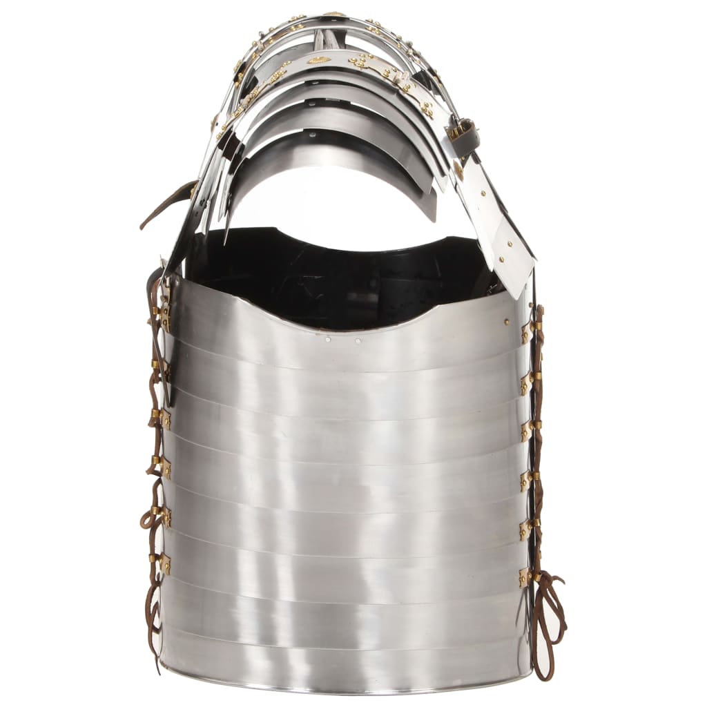 Berkfield Roman Soldier Body Armour Replica LARP Silver Steel