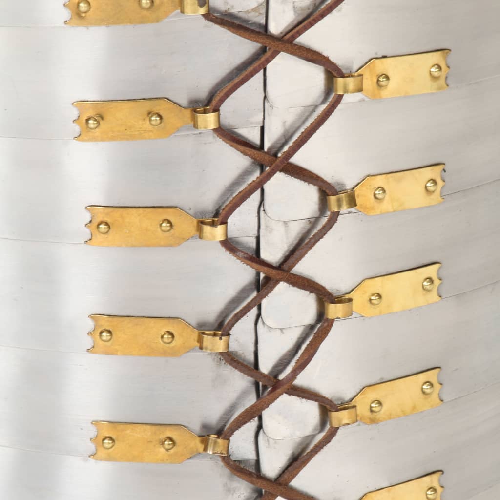 Berkfield Roman Soldier Body Armour Replica LARP Silver Steel